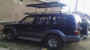 4x4 Safari Jeep in Uganda